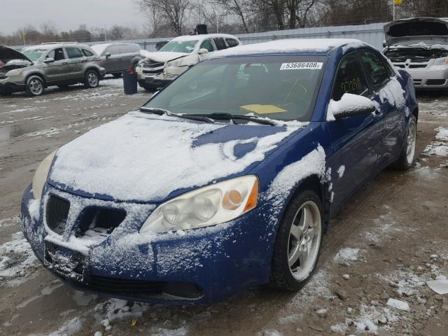 1G2ZF55B764284701 - 2006 PONTIAC G6 SE BLUE photo 2