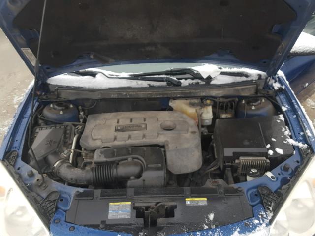 1G2ZF55B764284701 - 2006 PONTIAC G6 SE BLUE photo 7