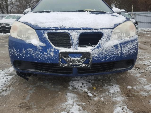 1G2ZF55B764284701 - 2006 PONTIAC G6 SE BLUE photo 9