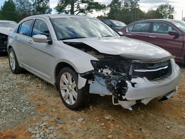 1C3CCBAB5CN318563 - 2012 CHRYSLER 200 LX SILVER photo 1