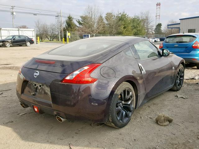 JN1AZ4EH7GM933769 - 2016 NISSAN 370Z BASE PURPLE photo 4