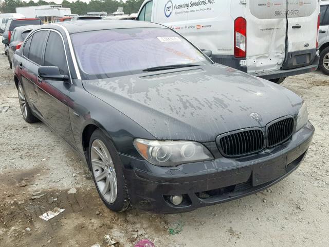 WBAHN83507DT70505 - 2007 BMW 750 BLACK photo 1