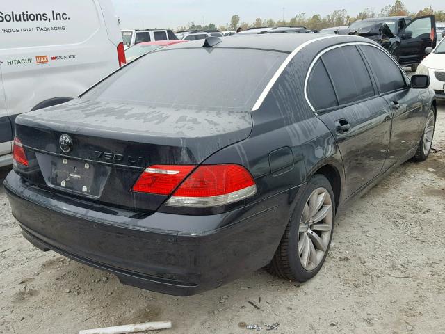 WBAHN83507DT70505 - 2007 BMW 750 BLACK photo 4