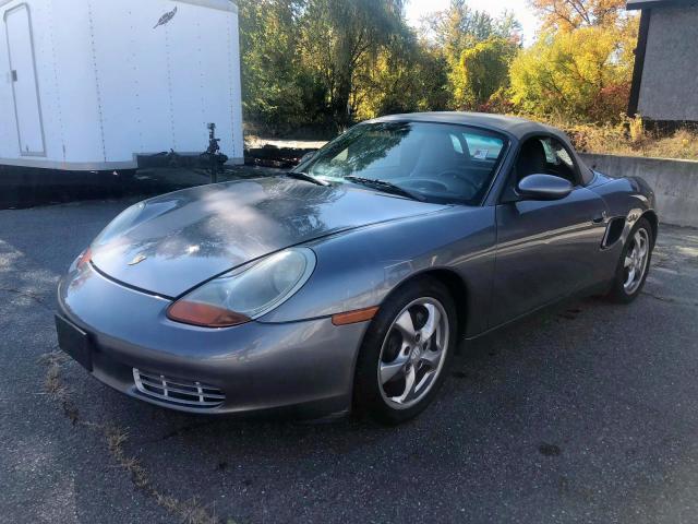 WP0CA29802U624908 - 2002 PORSCHE BOXSTER BLUE photo 2