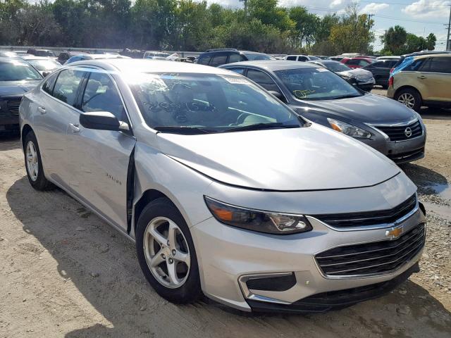 1G1ZB5ST2GF357136 - 2016 CHEVROLET MALIBU LS SILVER photo 1