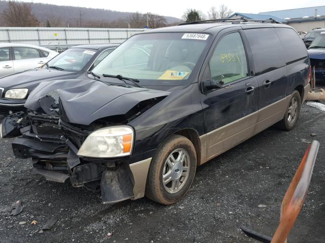 2FMDA582X4BA12013 - 2004 FORD FREESTAR L BLACK photo 2