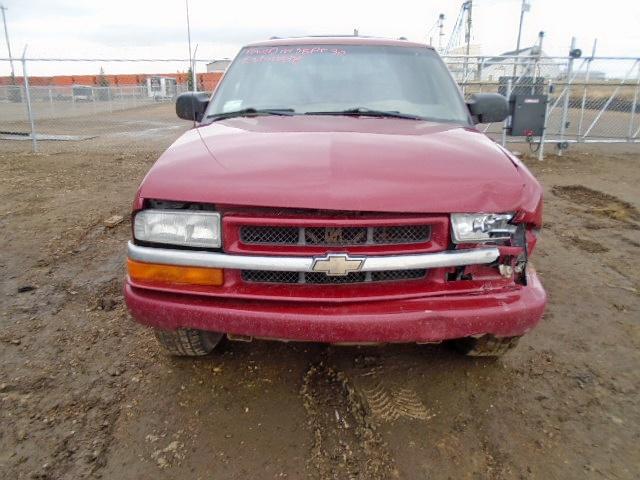 1GNCT18X95K108910 - 2005 CHEVROLET BLAZER RED photo 9