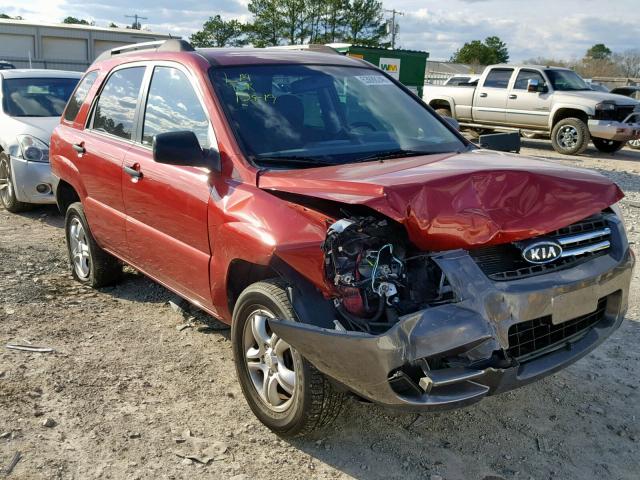 KNDJF723167153876 - 2006 KIA NEW SPORTA RED photo 1