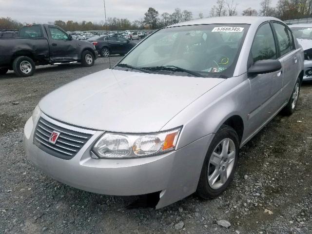 1G8AJ55F57Z126334 - 2007 SATURN ION LEVEL SILVER photo 2