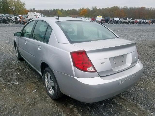1G8AJ55F57Z126334 - 2007 SATURN ION LEVEL SILVER photo 3