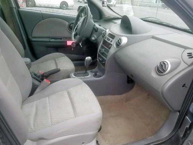 1G8AJ55F57Z126334 - 2007 SATURN ION LEVEL SILVER photo 5
