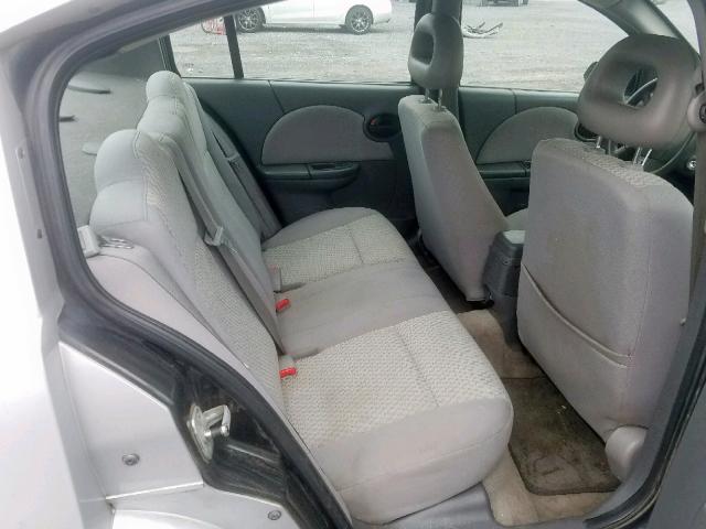 1G8AJ55F57Z126334 - 2007 SATURN ION LEVEL SILVER photo 6