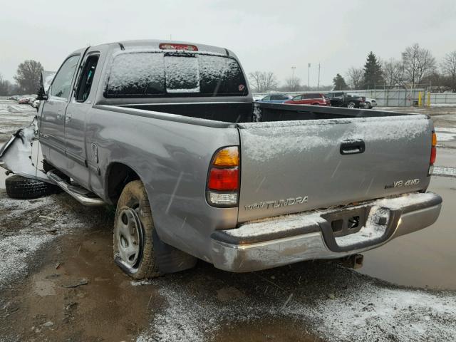 5TBBT441X2S273787 - 2002 TOYOTA TUNDRA ACC SILVER photo 3