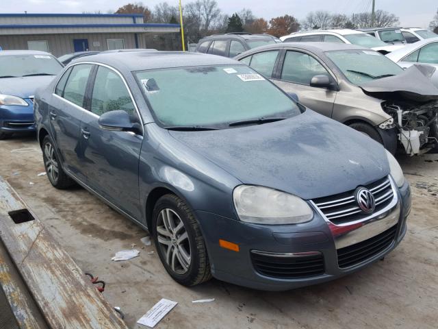 3VWDT81K16M641314 - 2006 VOLKSWAGEN JETTA TDI BLUE photo 1