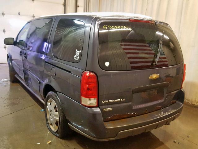 1GNDV23W38D131305 - 2008 CHEVROLET UPLANDER L Mavi foto 3