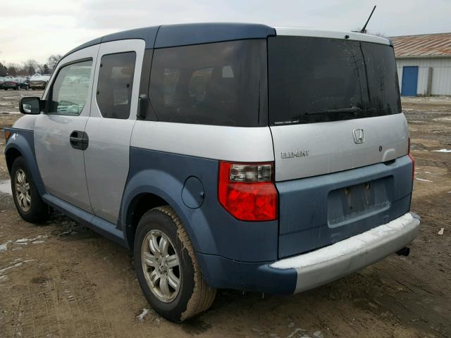 5J6YH28696L007689 - 2006 HONDA ELEMENT EX TWO TONE photo 3