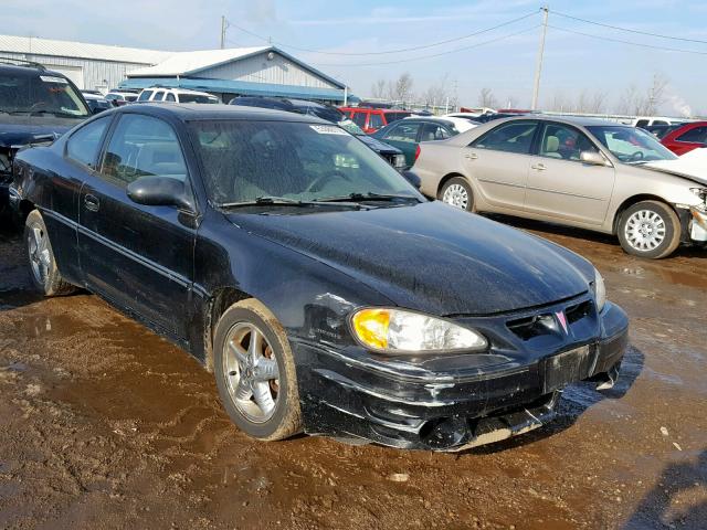 1G2NW12E02C262481 - 2002 PONTIAC GRAND AM G BLACK photo 1