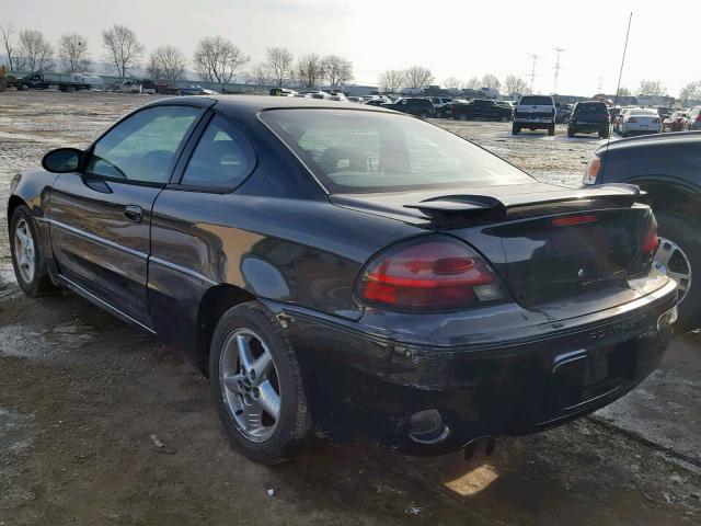 1G2NW12E02C262481 - 2002 PONTIAC GRAND AM G BLACK photo 3