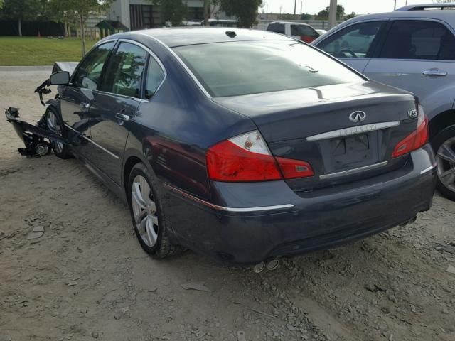 JNKCY01E89M801084 - 2009 INFINITI M35 BASE GRAY photo 3