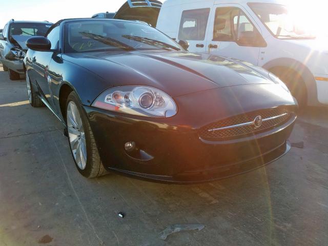 SAJWA44B975B08841 - 2007 JAGUAR XK BLACK photo 1