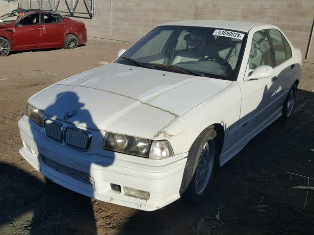 WBSCD0328WEE13676 - 1998 BMW M3 AUTOMAT WHITE photo 2