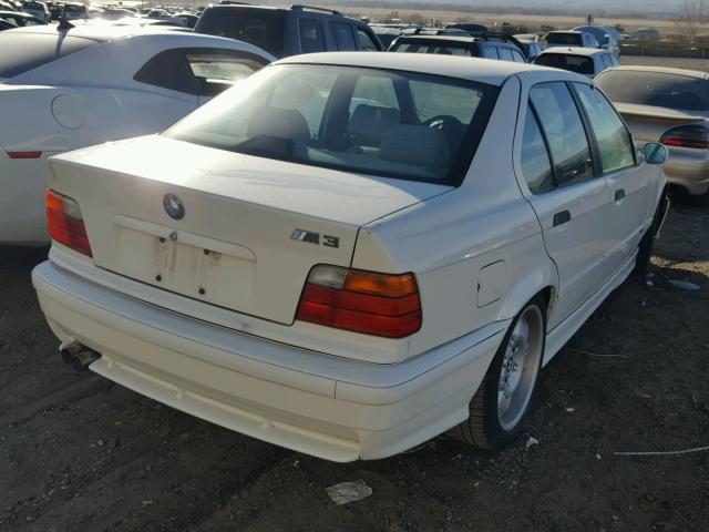 WBSCD0328WEE13676 - 1998 BMW M3 AUTOMAT WHITE photo 4