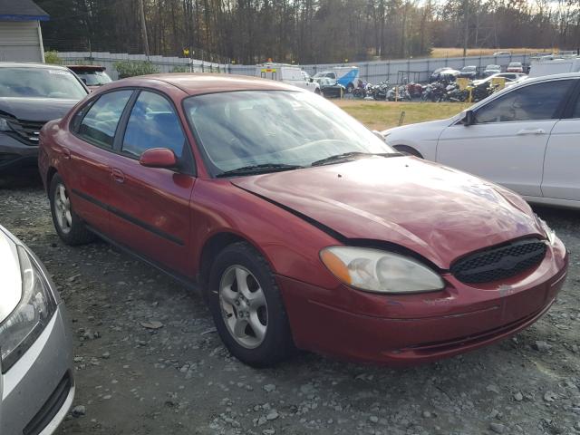 1FAFP55U01A193427 - 2001 FORD TAURUS SES RED photo 1