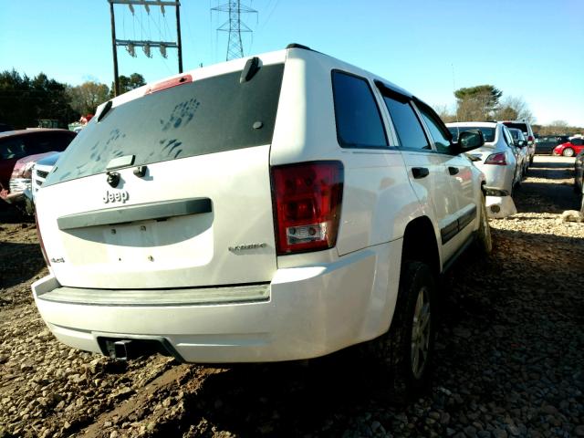 1J4HR48N45C632306 - 2005 JEEP GRAND CHER WHITE photo 4