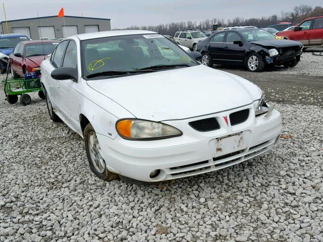 1G2NF52E43M548160 - 2003 PONTIAC GRAND AM S WHITE photo 1