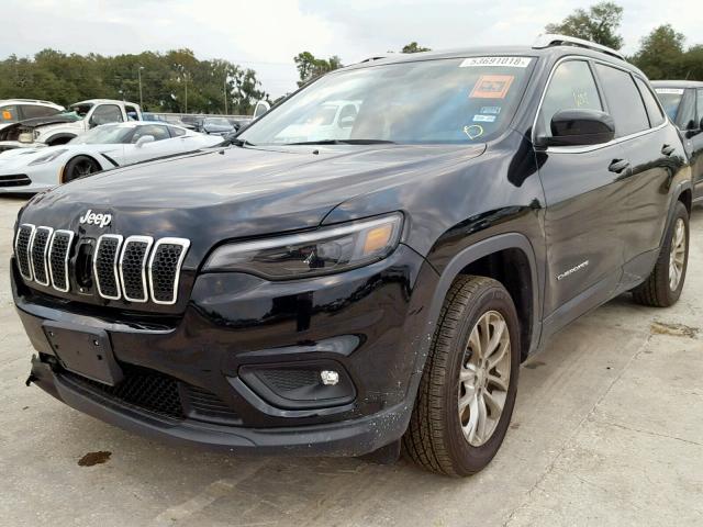 1C4PJLCB6KD144173 - 2019 JEEP CHEROKEE L BLACK photo 2