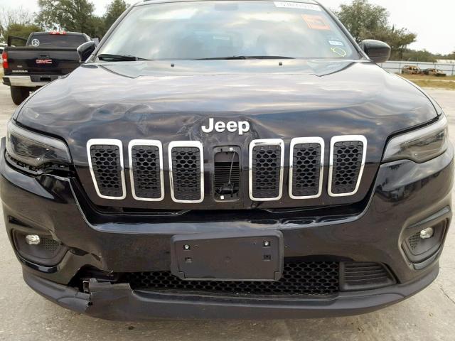 1C4PJLCB6KD144173 - 2019 JEEP CHEROKEE L BLACK photo 9