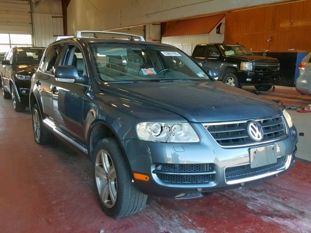 WVGMM77L05D027547 - 2005 VOLKSWAGEN TOUAREG 4. BLUE photo 1