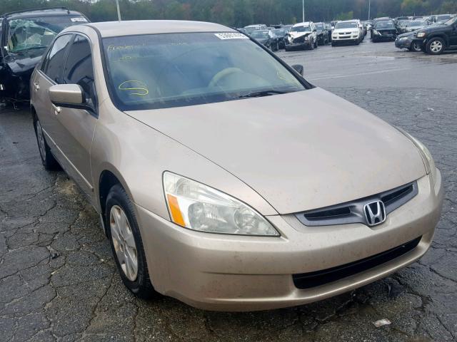 1HGCM56364A104509 - 2004 HONDA ACCORD LX GOLD photo 1