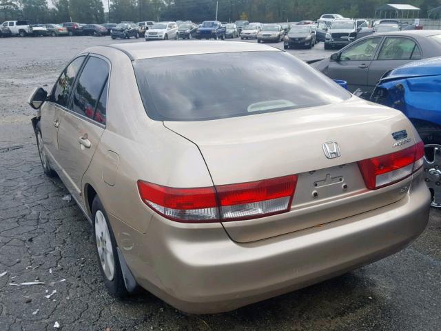 1HGCM56364A104509 - 2004 HONDA ACCORD LX GOLD photo 3