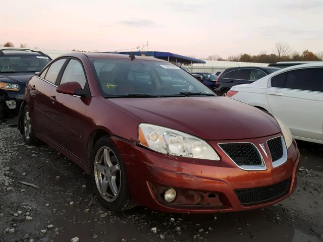 1G2ZK57K694242713 - 2009 PONTIAC G6 GT BURGUNDY photo 1