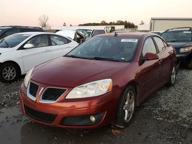 1G2ZK57K694242713 - 2009 PONTIAC G6 GT BURGUNDY photo 2