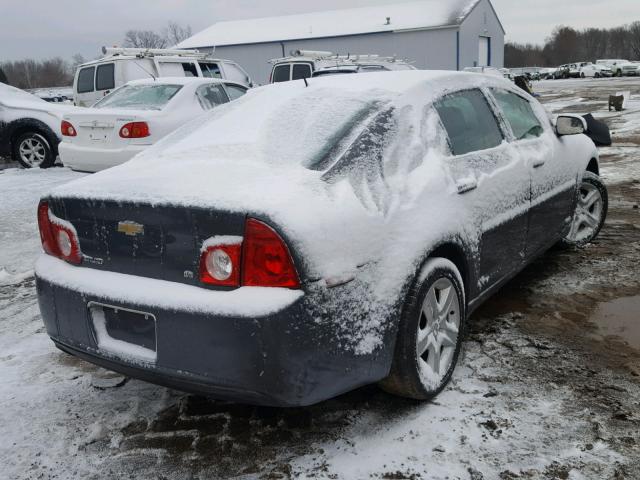 1G1ZG57B39F256210 - 2009 CHEVROLET MALIBU LS GRAY photo 4