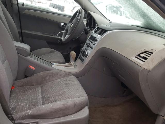 1G1ZG57B39F256210 - 2009 CHEVROLET MALIBU LS GRAY photo 5