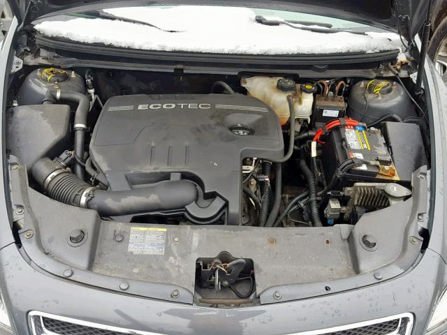 1G1ZG57B39F256210 - 2009 CHEVROLET MALIBU LS GRAY photo 7