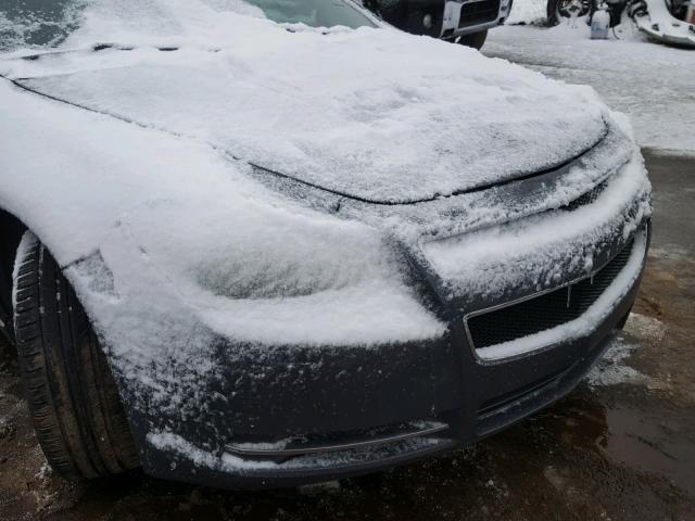 1G1ZG57B39F256210 - 2009 CHEVROLET MALIBU LS GRAY photo 9