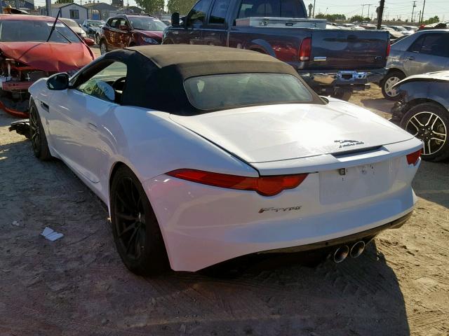 SAJWA6E77E8K07897 - 2014 JAGUAR F-TYPE WHITE photo 3