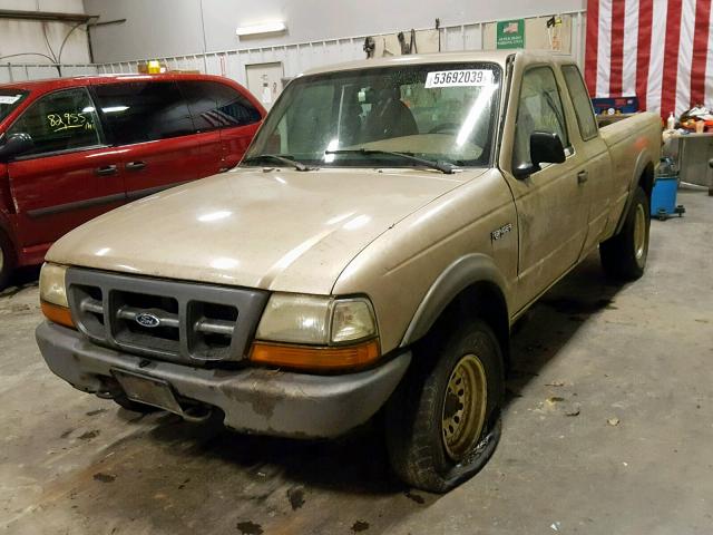 1FTZR15V8YPA24511 - 2000 FORD RANGER SUP GOLD photo 2