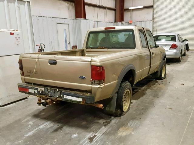 1FTZR15V8YPA24511 - 2000 FORD RANGER SUP GOLD photo 4
