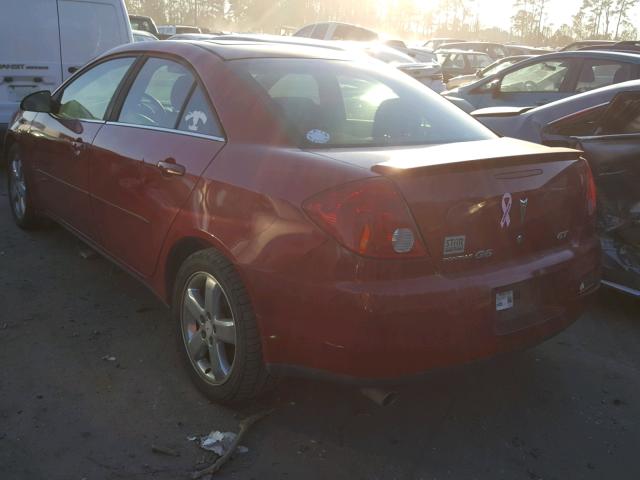 1G2ZH558464145298 - 2006 PONTIAC G6 GT RED photo 3