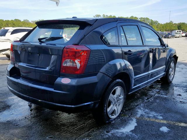 1B3HB48B47D595384 - 2007 DODGE CALIBER SX CHARCOAL photo 4