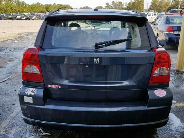 1B3HB48B47D595384 - 2007 DODGE CALIBER SX CHARCOAL photo 9