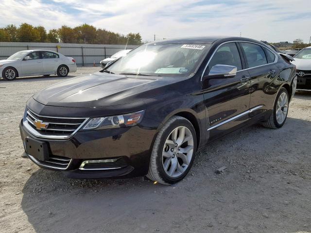 2G1125S30J9173715 - 2018 CHEVROLET IMPALA PRE BLACK photo 2