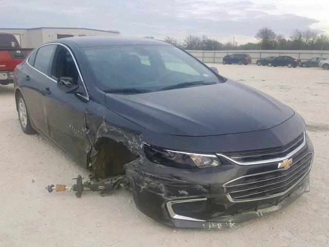 1G1ZB5ST6HF137869 - 2017 CHEVROLET MALIBU LS 黑色 照片 1