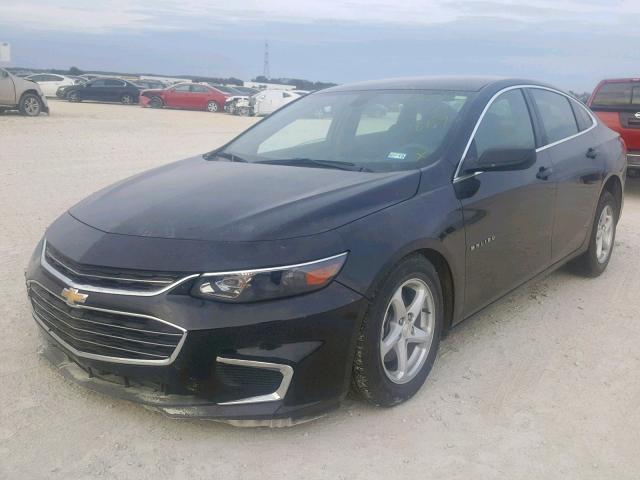 1G1ZB5ST6HF137869 - 2017 CHEVROLET MALIBU LS 黑色 照片 2