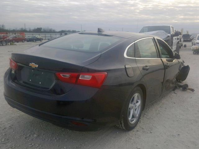 1G1ZB5ST6HF137869 - 2017 CHEVROLET MALIBU LS 黑色 照片 4